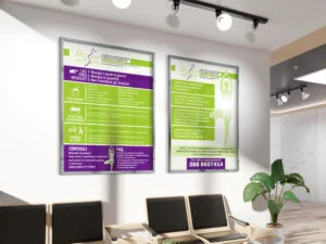 Flyer Benessere Mokup
