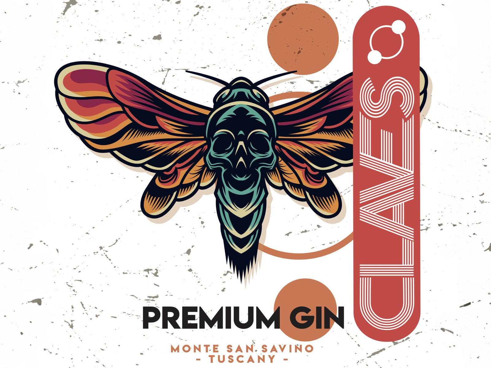 Label - Gin - Caves