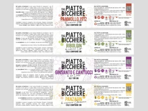 Dal Piatto al bicchiere Packaging
