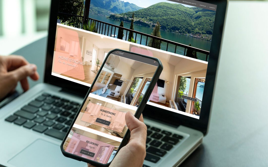 Sito web per Kaleido Home staging SNC