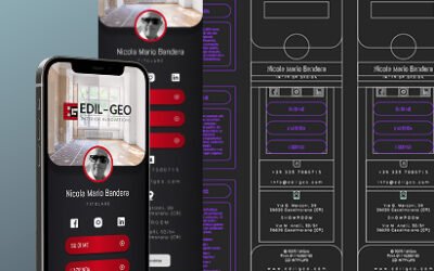 Edilgeo - Iconicard & Bio Mokup Edilgeo pagina bio