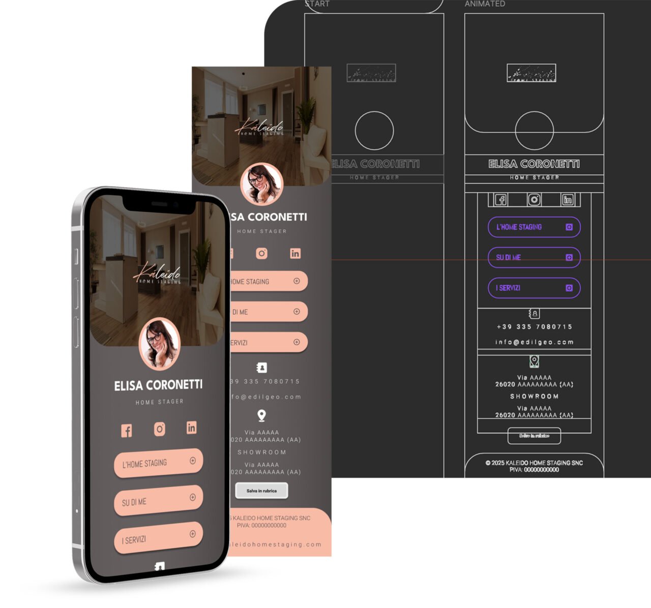 Kaleido – Bio Mokup Kaleidohomestaging pagina bio