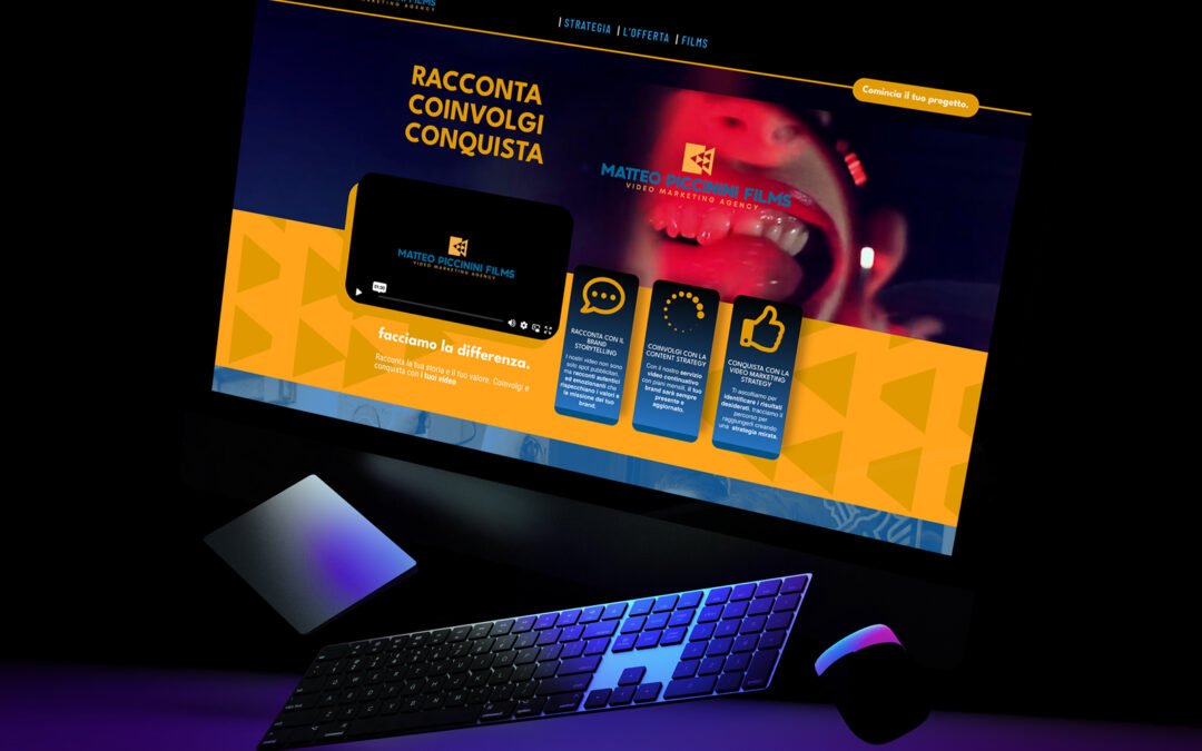 Sito web MatteoPiccinini Filmmaker